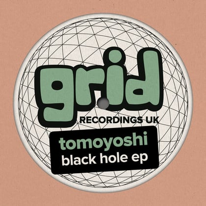Black Hole EP album by Tomoyoshi - Drum and Bass Cover Art