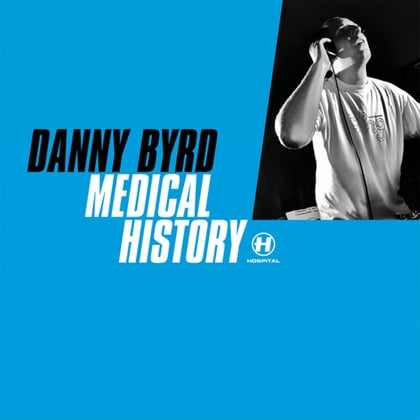 Medical History album by Danny Byrd - Drum and Bass Cover Art