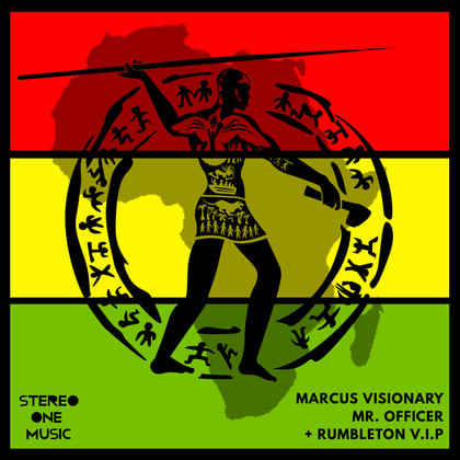 Mr. Officer album by Marcus Visionary - Drum and Bass Cover Art