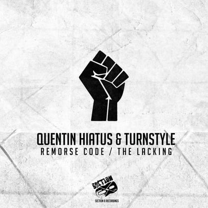 Remorse Code / The Lacking album by Quentin Hiatus - Drum and Bass Cover Art