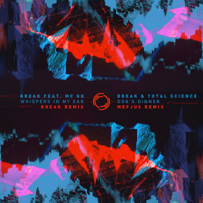 Whispers in My Ear / Dog's Dinner (Remixes) album by Lenzman & Break - Drum and Bass Cover Art