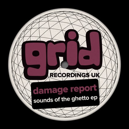 Sounds Of The Ghetto EP album by Damage Report - Drum and Bass Cover Art