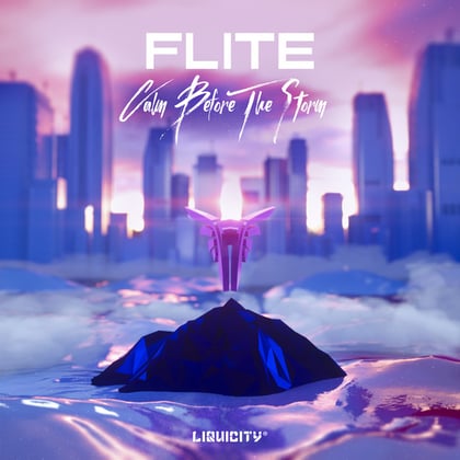 Calm Before The Storm album by Flite & Justin Hawkes - Drum and Bass Cover Art