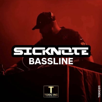 Bassline album by Sicknote (UK) - Drum and Bass Cover Art