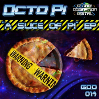 A Slice Of Pi Ep album by Octo Pi - Drum and Bass Cover Art