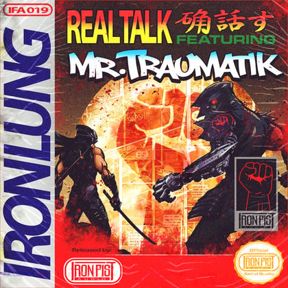 Real Talk feat. Mr Traumatik album by Ironlung - Drum and Bass Cover Art