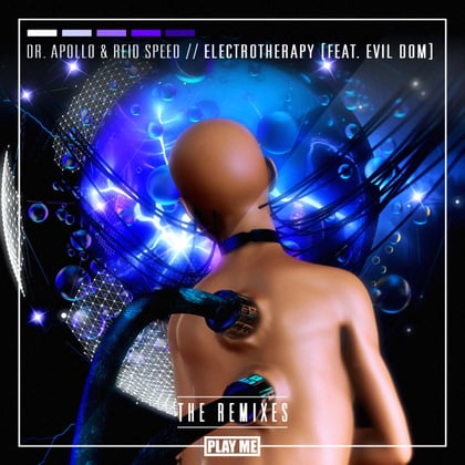 Electrotherapy: The Remixes album by Dr. Apollo & Reid Speed - Drum and Bass Cover Art