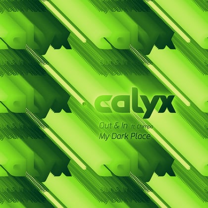 Out & In / My Dark Place album by Calyx & Chimpo - Drum and Bass Cover Art