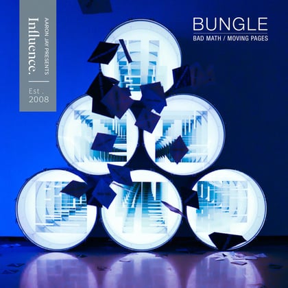 Bad Math / Moving Pages album by Bungle - Drum and Bass Cover Art