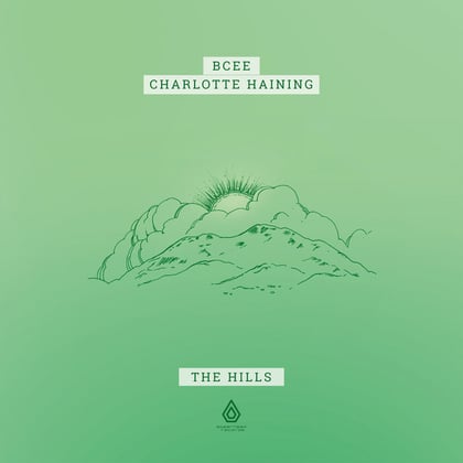 The Hills album by Koven, BCee & Charlotte Haining - Drum and Bass Cover Art