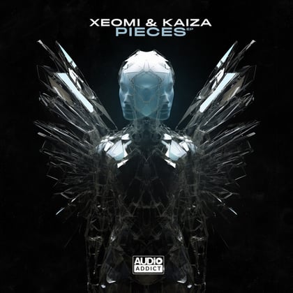 Pieces EP album by Kaiza - Drum and Bass Cover Art