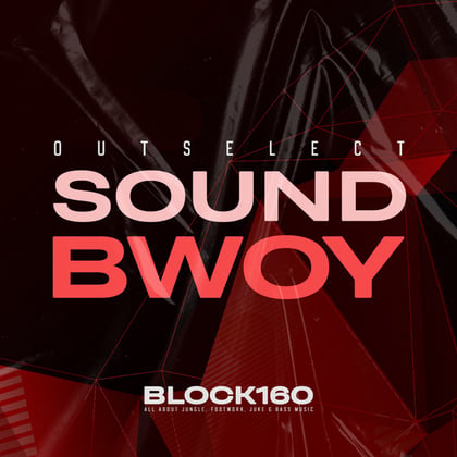 Soundbwoy album by Outselect - Drum and Bass Cover Art