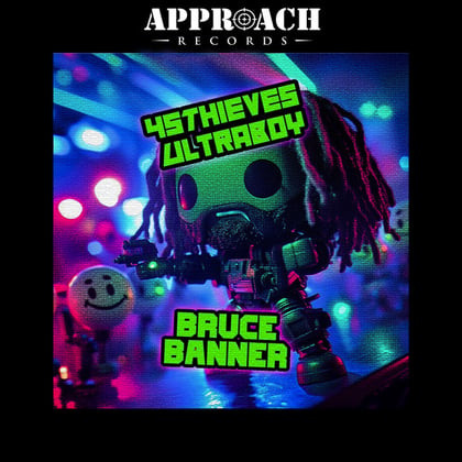 Bruce Banner album by 45Thieves - Drum and Bass Cover Art