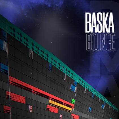 Bounce album by Baska - Drum and Bass Cover Art