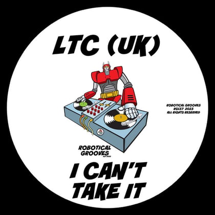 I Can't Take It album by Luke Truth - Drum and Bass Cover Art