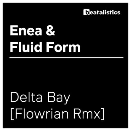 Delta Bay (Flowrian Rmx) album by Enea, Fluid Form & Flowrian - Drum and Bass Cover Art