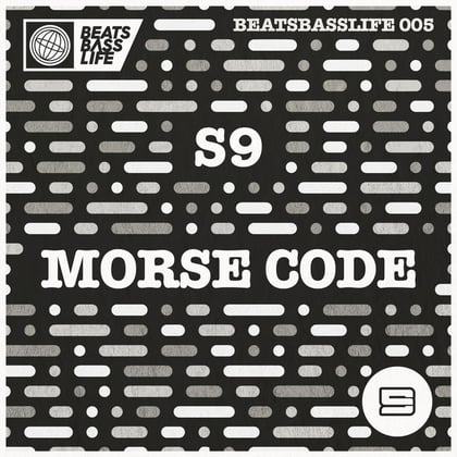 Morse Code album by S9 - Drum and Bass Cover Art