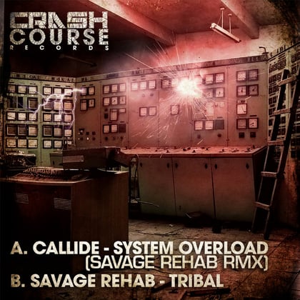 System Overload / Tribal album by Callide & Savage Rehab - Drum and Bass Cover Art
