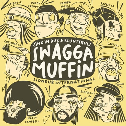 Swaggamuffin album by Jinx In Dub - Drum and Bass Cover Art