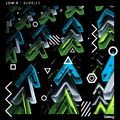 Bubbles album by Low:r - Drum and Bass Cover Art