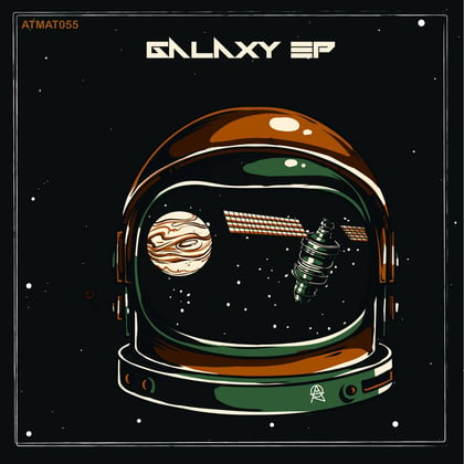 Galaxy EP album by Alexvnder, Larigold, Critical Event & Altex - Drum and Bass Cover Art