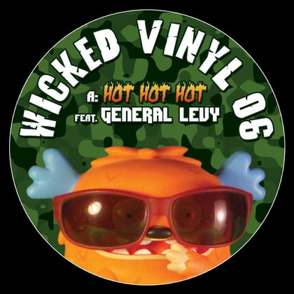 WickedVinyl06 album by Wickedsquad - Drum and Bass Cover Art