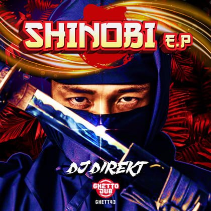 The Shinobi EP album by DJ Direkt - Drum and Bass Cover Art