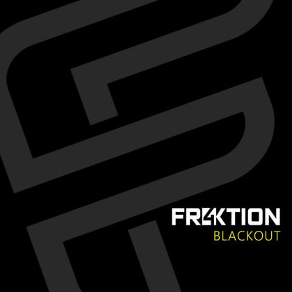 Blackout album by Fr4ktion - Drum and Bass Cover Art
