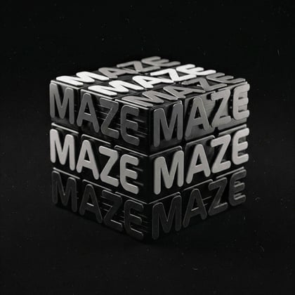 Maze album by Steppa Style - Drum and Bass Cover Art