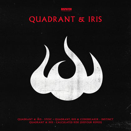 Stoic / Instinct / Calculated Risk (Sixfour Remix) album by Quadrant & DEAD BATTERY - Drum and Bass Cover Art