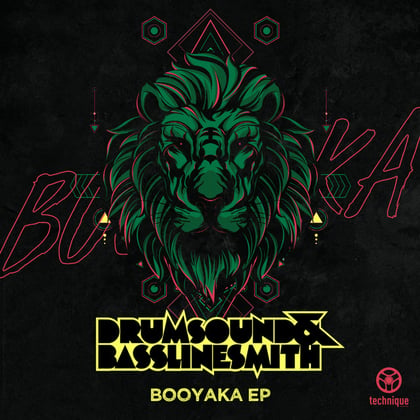 Booyaka EP album by Drumsound & Bassline Smith - Drum and Bass Cover Art