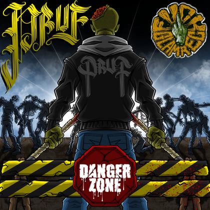 Danger Zone album by Pruf - Drum and Bass Cover Art