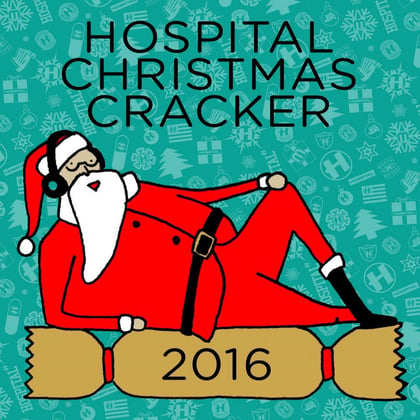 Hospital Christmas Cracker 2016 album by goddard., Whiney, Keeno, London Elektricity & Logistics - Drum and Bass Cover Art
