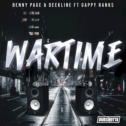 Wartime album by Benny Page & Deekline - Drum and Bass Cover Art