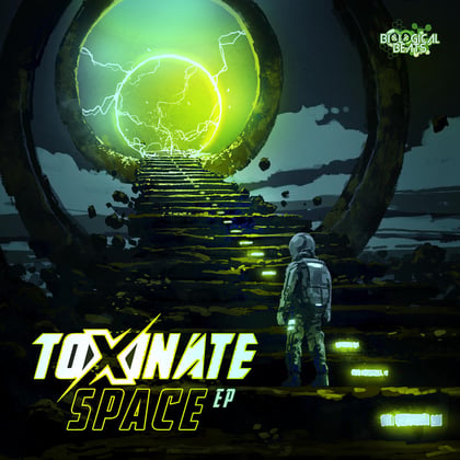Space EP album by Toxinate - Drum and Bass Cover Art