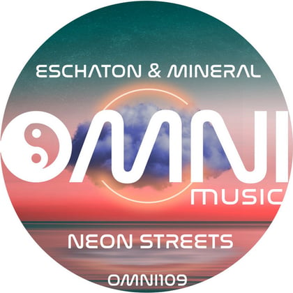 Neon Streets album by Eschaton - Drum and Bass Cover Art