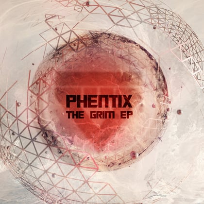 The Grim album by Phentix - Drum and Bass Cover Art