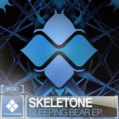 Sleeping Bear EP album by Skeletone - Drum and Bass Cover Art