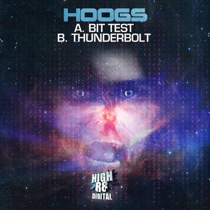 Bit Test / Thunder Bolt album by Hoogs - Drum and Bass Cover Art