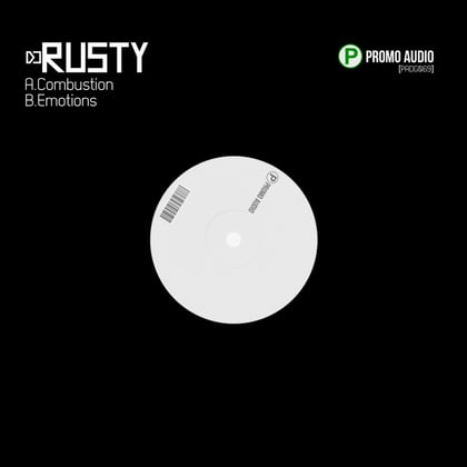 Combustion / Emotions album by DJ Rusty - Drum and Bass Cover Art