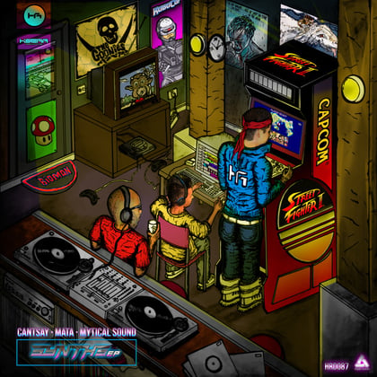 Synths Ep album by Mystical Sound - Drum and Bass Cover Art