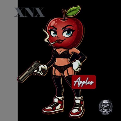 Apples album by XNX - Drum and Bass Cover Art