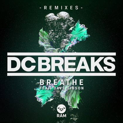 Breathe (Remixes) album by DC Breaks - Drum and Bass Cover Art