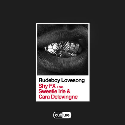 Rudeboy Lovesong (feat. Sweetie Irie & Cara Delevingne) album by SHY FX - Drum and Bass Cover Art