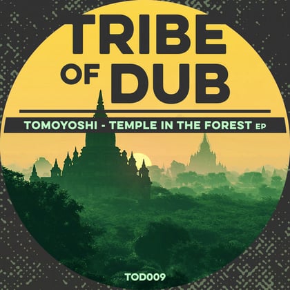 Temple In The Forest EP album by Trauma DBC & Tomoyoshi - Drum and Bass Cover Art