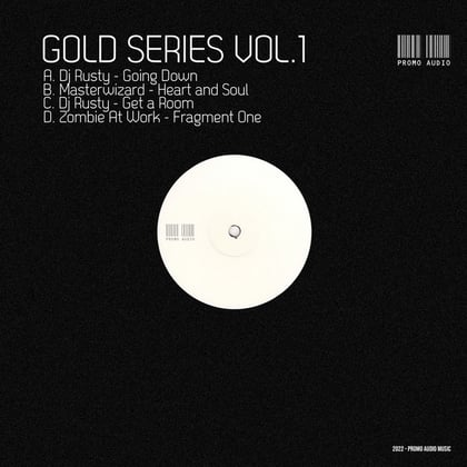Gold Series VOL.1 album by DJ Rusty, Masterwizard & Zombie At Work - Drum and Bass Cover Art