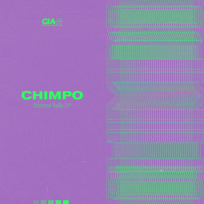 Domino Rally EP album by Chimpo - Drum and Bass Cover Art