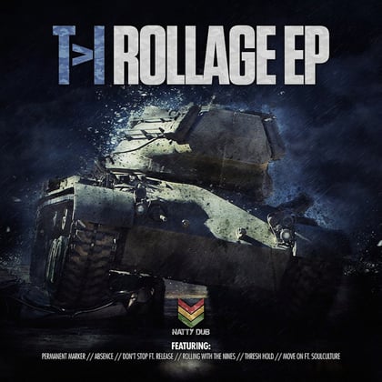Rollage album by T>I, Soulculture & Release - Drum and Bass Cover Art