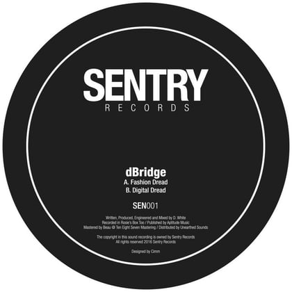 Fashion Dread album by dBridge - Drum and Bass Cover Art