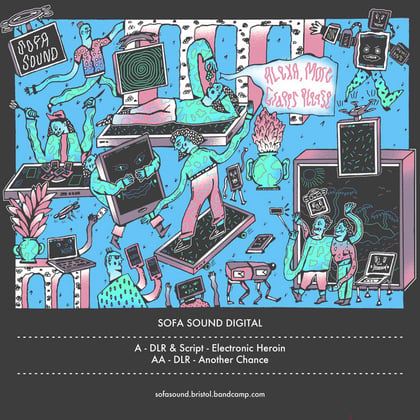 Electronic Heroin / Another Chance album by Alix Perez, DLR & Script - Drum and Bass Cover Art